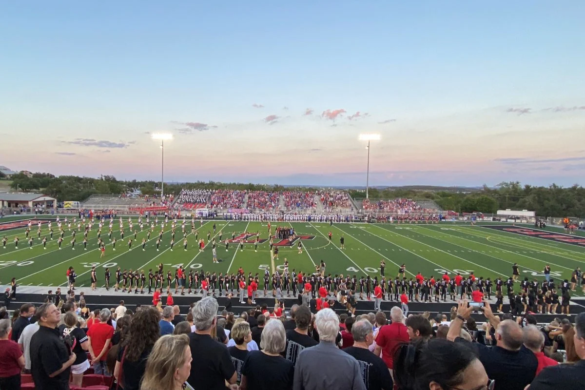 Image of Lake Travis HS football stadium