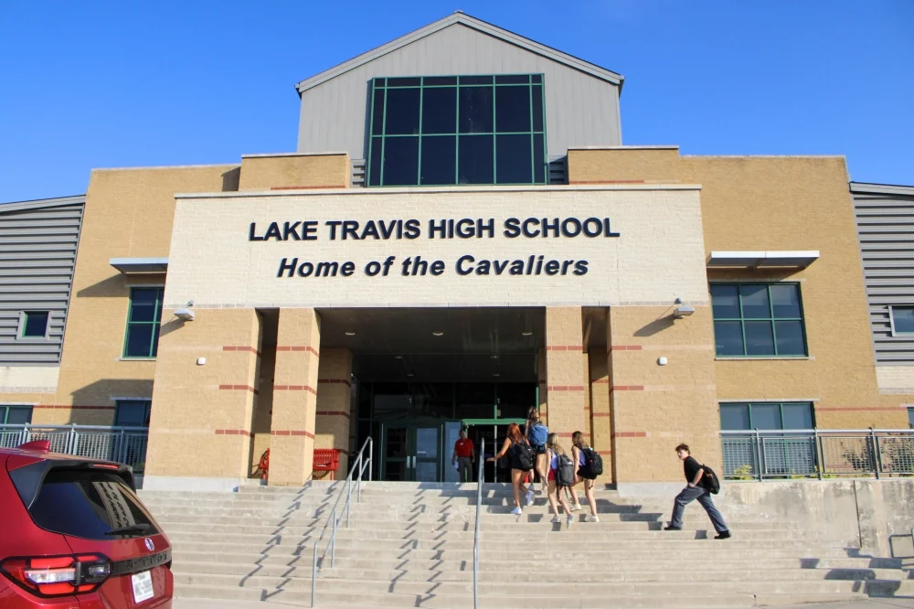 Image of Lake Travis High School, home of the Cavaliers. 
