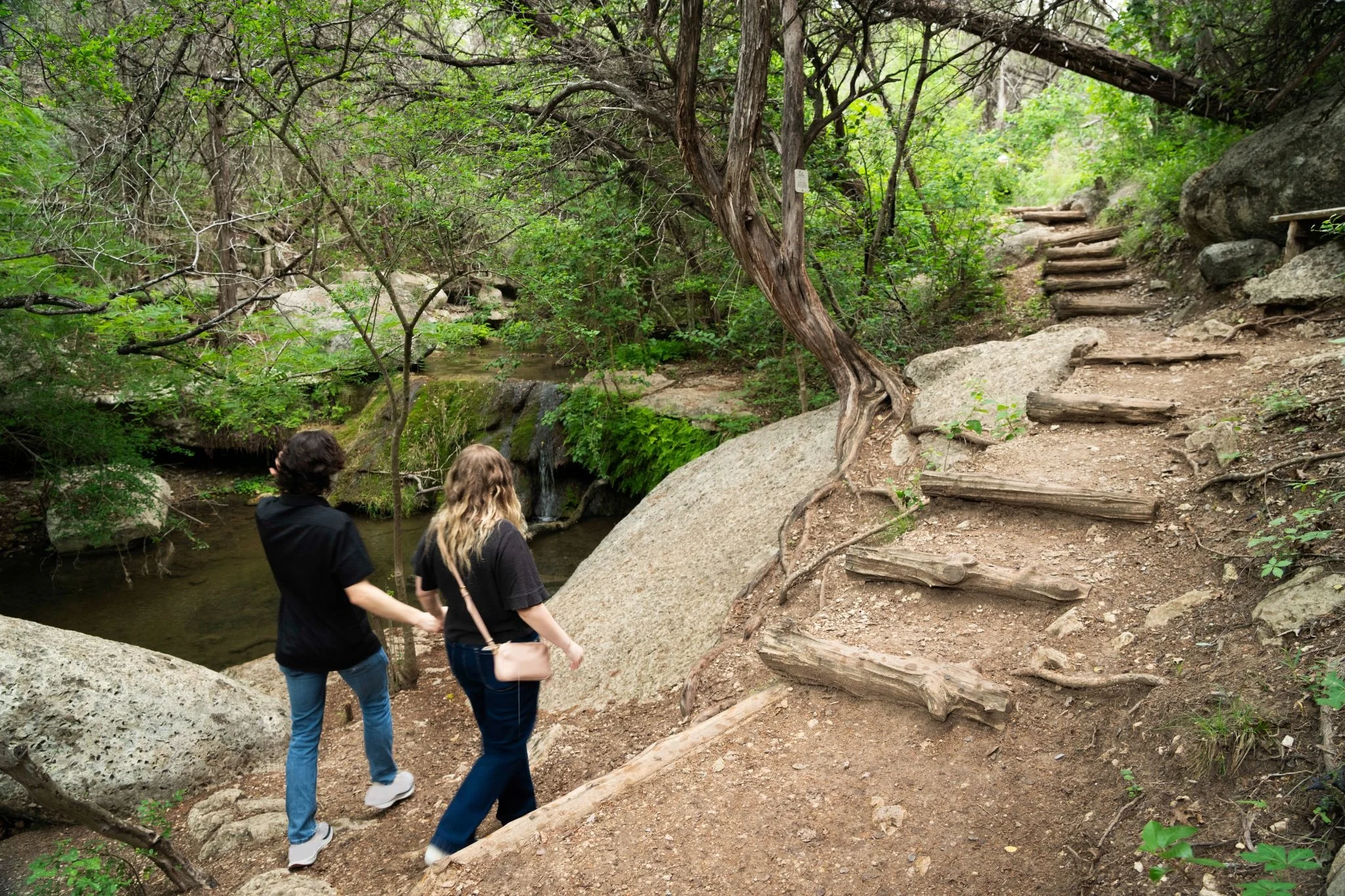 Provence residents hiking in Bee Cave